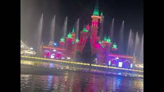 Uzbekistan 🇺🇿 VLOG 530  magic city family park light show [upl. by Amik]