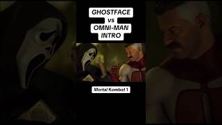 Ghostface Takes on OmniMan Intro  Mortal Kombat 1 [upl. by Hen]