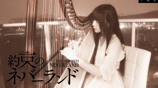 The Promised Neverland OST Isabella‘s Lullaby （Harp cover） [upl. by Natsyrt]