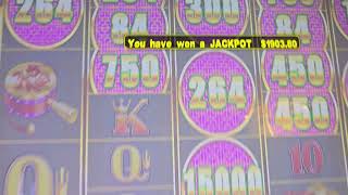 Nice Jackpot on 2650 bet  WildHorse Casino [upl. by Vaientina782]