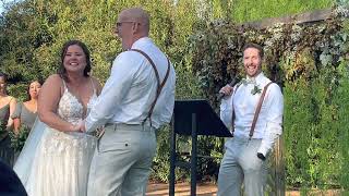 Funny Wedding Officiant Speech  THE ALEX COMEDY SPECIAL ft Lauren and Tim’s Wedding [upl. by Thayne]