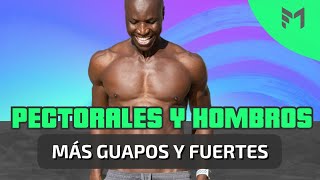 ENTRENAMIENTO Para Esculpir PECTORALES HOMBROS y BRAZOS [upl. by Thaddus833]