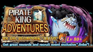 OPTC  PKA vs Dr Vegapunk Lilith Lv 80 [upl. by Tillford]