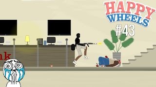 Happy Wheels Part 43  BANK ROBBERY [upl. by Dhiman]