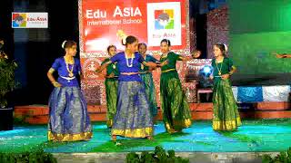 Mayadanta Male Banthanna Madagada Kerege dance performed by EDU ASIA Students [upl. by Hamann]