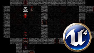 UE4  ATBTT  2D Dungeon Crawler [upl. by Raeann84]