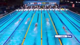 Womens 4×200m freestyle relay  World Aquatics Championships 2013 [upl. by Doig]