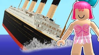 Roblox SURVIVE THE TITANIC [upl. by Nezah]