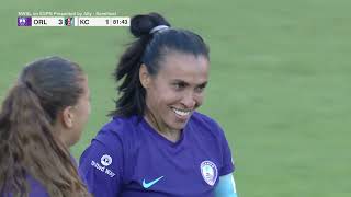 STUNNING MARTA GOAL IN NWSL SEMIFINAL GAME [upl. by Mirna]