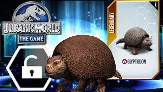 Glacial Shifts Battling and Unlocking the Glyptodon  Jurassic World The Game [upl. by Etteloc]