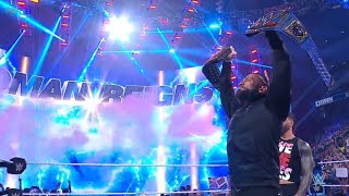 Roman Reigns Entrance on SmackDown WWE SmackDown May 12 2023 [upl. by Aerdma]