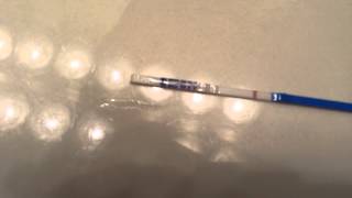 Reusing a NEG PREGNANCY TEST with HCG Urine [upl. by Koziara]