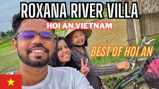 Best of Hoi An after exploring Da Nang Vietnam  Roxana River Villa  Khamy Riverside Cafe [upl. by Nylirem712]