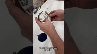 Creating a custom ornament with a laser [upl. by Aikyt943]