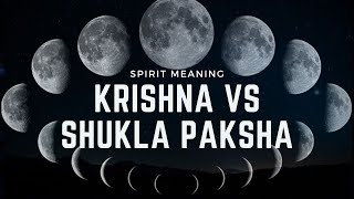 Difference Between Krishna Paksha and Shukla Paksha  Shukla Paksha and Krishna Paksha Explained [upl. by Kernan]