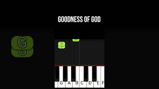 Goodness of God piano shorts [upl. by Zile]