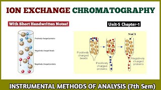 Ion Exchange Chromatography  Introduction Principle Methodology  B Pharmacy 7th Semester [upl. by Vorster21]