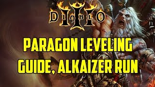 Diablo 3  Paragon Leveling Guide Alkaizer Run [upl. by Assir]