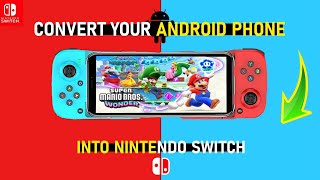 How to play Nintendo Switch Games on Android Phone  Play Super Mario Bros Wonder On Your Android [upl. by Eiramait]