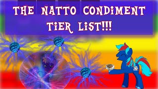 The Natto Condiment Tier List [upl. by Harrod]