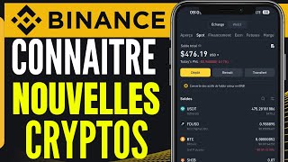 Comment Connaître Les Nouvelles Crypto Sur Binance  2025 [upl. by Ainslie]