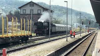 Morgendliches rangieren 023 058 in Meiningen [upl. by Petronille]