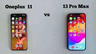 iphone 13 Pro Max vs Oneplus 11  Speed Test [upl. by Ainekahs649]