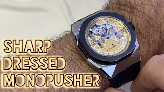 Edouard Koehn Tempus II Sharp Swiss Monopusher Chronograph under USD 10k [upl. by Constancy826]