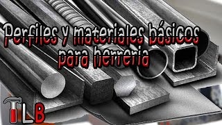 Perfiles y materiales básicos para herreria [upl. by Anuaik]