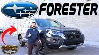 2023 Subaru Forester Wilderness Better Than The Toyota RAV4 [upl. by Rapp]