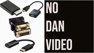 ADAPTADOR DE HDMI A DISPLAYPORT NO FUNCIONA ALGUNAS SOLUCIONES [upl. by Christye]