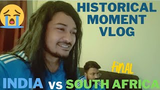 Bacha se Bara ho gye ye moment dakhne ke liye🥺VlogIndia WinsIndia vs South Africa17 Years Waited [upl. by Iduj97]