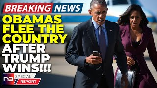 🚨BREAKING The Real Reason The Obamas Just Fled The Country On Private Jets Has Everyone Talking Now [upl. by Patten]