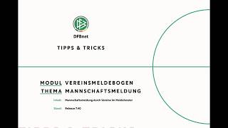 Vereinsmeldebogen  Mannschaftsmeldung  Tipps amp Tricks [upl. by Nalym]