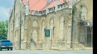 Drive To Down Town Christiansted St Croix  VI  2020 [upl. by Llerrot]