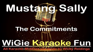 Backingtrack with lyrics Mustang Sally  The Commitments [upl. by Sucramat489]