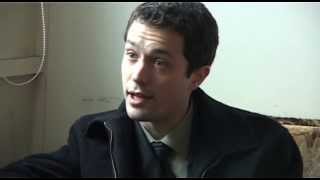 Christian Coulson Interview  I Am Nasrine 2012 [upl. by Oilalue116]