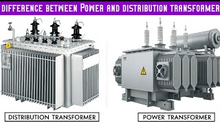 Difference between Power transformer and distribution transformer explained in Tamil [upl. by Eduard]