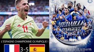 France vs Espagne 35 fermin lopez double buteur Désiré Doué inarretable [upl. by Lurie]