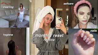 My Monthly Reset Routine  Deep Apartment Cleaning amp Selfcare [upl. by Eenor]