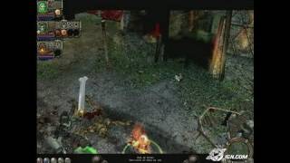 Dungeon Siege II PC Games Gameplay  Video Tour Pt 2 [upl. by Arabela135]