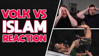 Islam Makhachev VS Alexander Volkanovski  Full Fight  Fan Reaction  UFC 294 [upl. by Vergne]