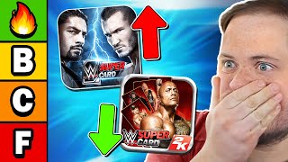 I Ranked EVERY Season of WWE SuperCard Tier List [upl. by Aiceila993]