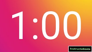 1 Minute Countdown Timer  Colorful [upl. by Jamie]