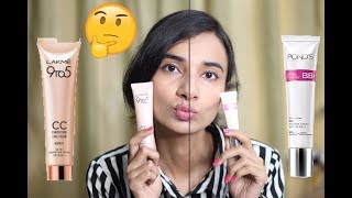 Ponds BB Cream vs Lakme CC Cream Hindi Comparison  Which One should You Buy [upl. by Conners416]