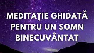 MEDITATIE GHIDATA PENTRU INSOMNIE [upl. by Arabrab]