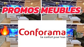 🔥 PROMOS MEUBLES TV ET TABLE BASSE CONFORAMA [upl. by Gnaig]