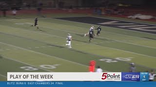 Vidor High Schools Daigan Venable and Landon Jones make the week 5 Play of the Week [upl. by Robaina]