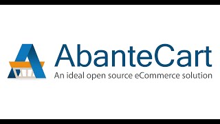 AbanteCart Ecommerce Application Introduction Video Shopping Cart Demo [upl. by Leopoldeen175]