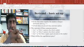 Microeconomics Lecture 19 Duopoly Bertrand Model  Siddik Rabiyath [upl. by Namron90]